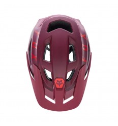 Casco FOX Speedframe CE Burdeos