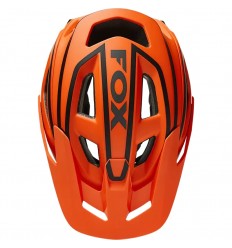 Casco FOX Speedframe Pro Dvide CE Naranja Fluorescente