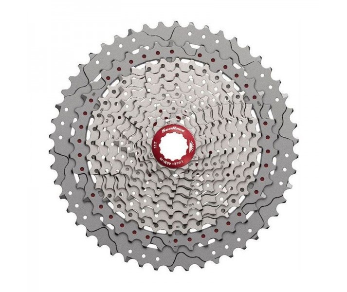 Cassette Sunrace CSMX80 11v Shimano HG Aluminio/Acero