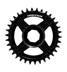 Bielas Rotor Brose E-MTB Round DM Negro