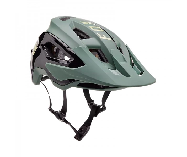 Casco Fox Speedframe Pro Blocked Verde Cazadora