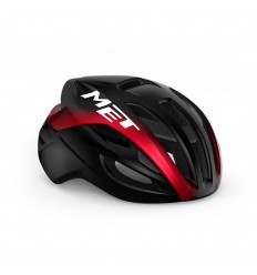 Casco Met Rivale MIPS Negro/Rojo Metálico Brillo