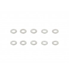 Arandelas Cabecilla Radio Bontrager Wampa Plata 0.8x4.5mm