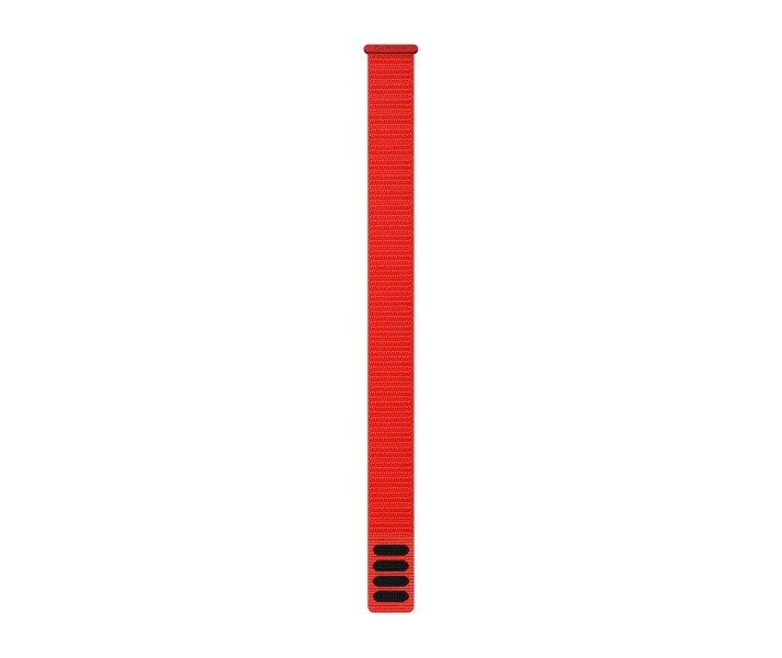 Correa Garmin de nailon UltraFit (22 mm), Rojo