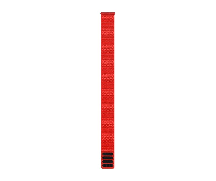 Correa Garmin de nailon UltraFit (26 mm), Rojo