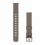 Correa Garmin para Lily® 2 (14 mm), Nylon color café, hebilla en oro crema