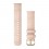Correa Garmin de desmontaje rápido (20 mm), Nailon rosa, componentes en light gold