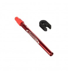Prolongador Válvula Maxxis 100mm Rojo