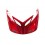 Visera Casco Giro E2 Rojo/Blanco