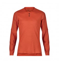 Camiseta Fox técnica Flexair Ascent Edición Limitada Rojo Adobe