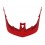 Visera Casco Troy Lee A3 Uno Rojo