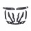 Almohadillas Fox fino casco Proframe RS Negro