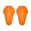 Rodilleras Fox extraíbles LP1 D3O Naranja