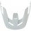 Visera Fox Casco Speedframe Pro Blkd Blanco Vintage