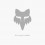 Visera Fox Performance Nace Niño Gris metálico