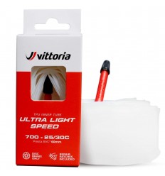 Cámara Vittoria Ultraligera Poliuretano 700x25/30 Presta 60mm RVC