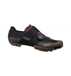 Zapatillas Fizik VENTO FEROX CARBON Negro/Marrón