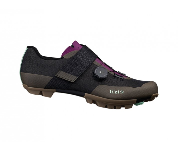 Zapatillas Fizik VENTO FEROX CARBON Negro/Marrón