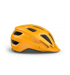 Casco Met Crackerjack Naranja Mate