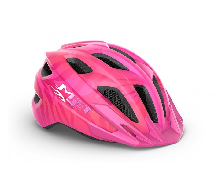 Casco Met Crackerjack Rosa Mate