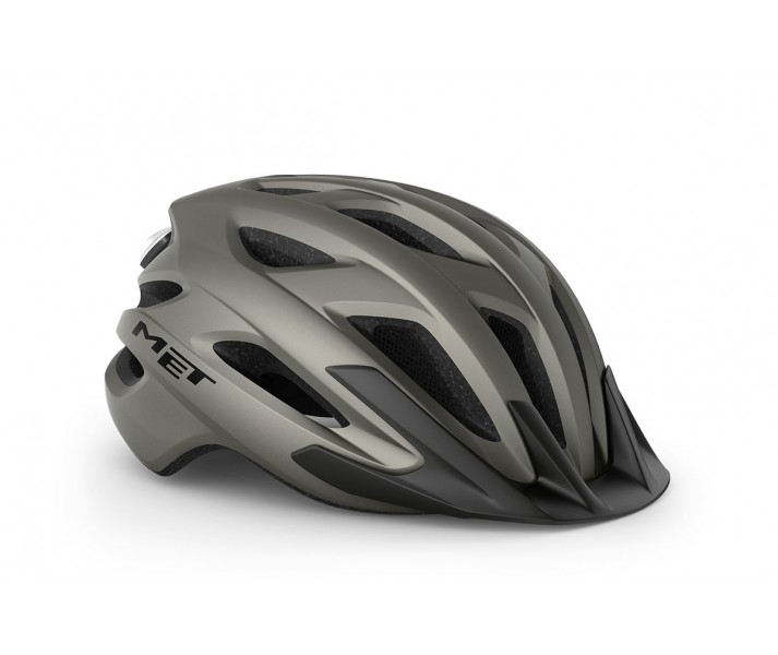 Casco Met Crossover Mips Titanio Mate