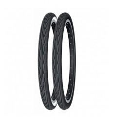 Cubierta Michelin 600xA Diabolo City Junior Blanca Negra