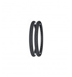 Cubierta Michelin 400xA Diabolo City Junior Blanca Negra