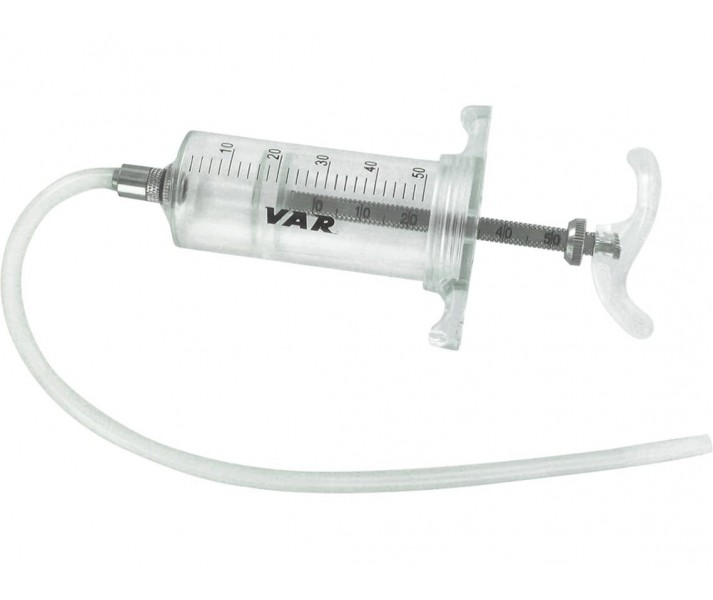 Jeringuilla VAR 50ml con Tubo para Horquilla