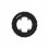 Plato Rotor Redondo Ring BCD110x4 Negro