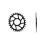 Plato Ovalado Garbaruk DM Cannondale Hollowgram AI Offset 3mm