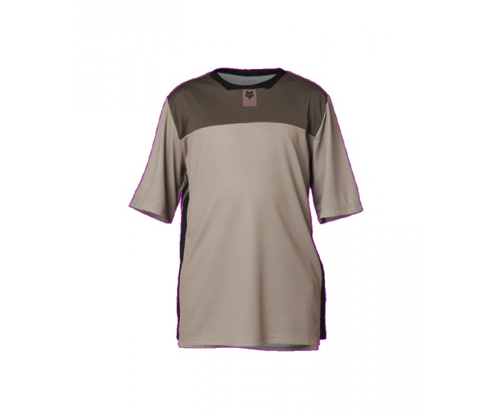 Camiseta Infantil Fox Defend Marrón |31070-553|
