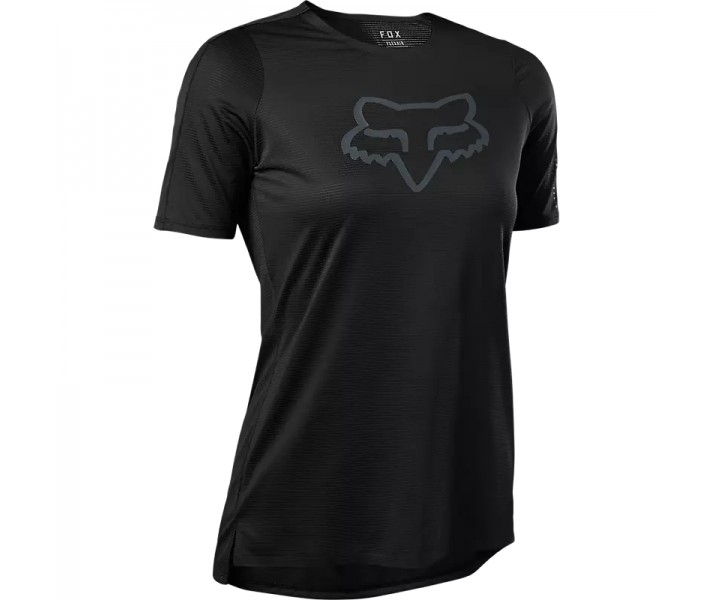 Camiseta Mujer Fox Flexair Negro |29303-001|