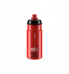 Bidon Elite Jet Rojo Negro 550Ml