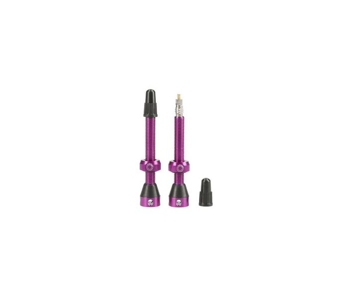 Valvulas Tubolight Tubeless 50mm Alum. Morado