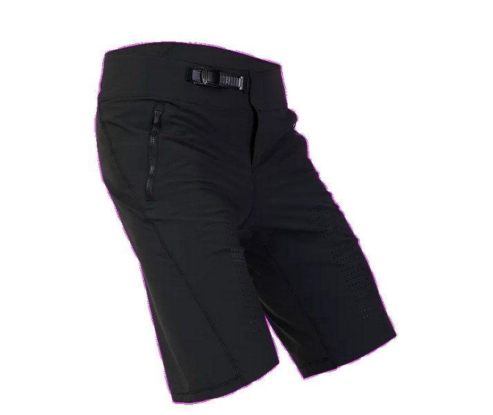 Pantalones Cortos Fox Flexair Short W/Liner Negro |33758-001|
