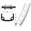 Rueda Trasera Wiener 26x1.9 Agujeros QR 135 mm Plata