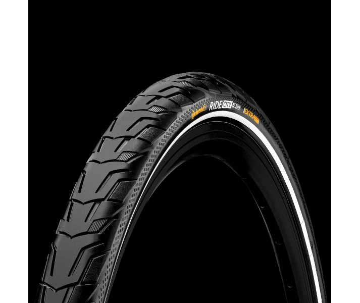 Cubierta Continental Ride City 26X1.75'' Reflex Rígido Negro